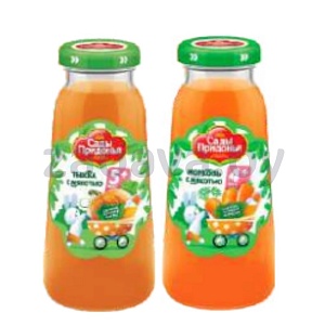 Нектар «Сады Придонья», с мякотью, тыква/морковь/груша, 200 мл