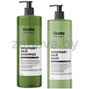 Шампунь или бальзам Likato Professional Rosemary, 1000/1000 мл