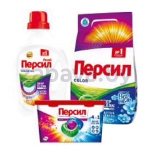 Порошок/капсулы/гель для стирки «Персил», 3 кг/14 шт./1,3 л, в ассорт.
