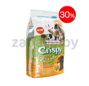 Корм Versele-Laga Crispy Snack Fibres для грызунов, с овощами, 650 г