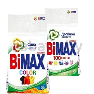 Порошок cтиральный BiMax «100 пятен»/Color, 3 кг