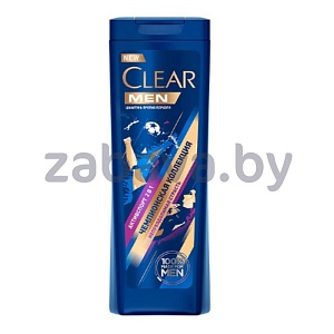 Шампунь Clear Men, активспорт 2в1, 400 мл