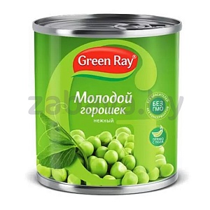 Горошек Green Ray, 400 мл