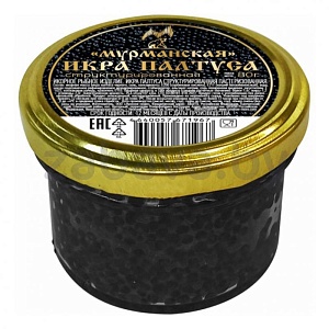 Икра палтуса «Лунское море», структурированная, 80 г