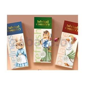 Напиток чайный Herbal Country, Balance/Refresh/Wellness, 25 пакетиков