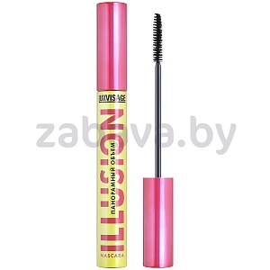 Тушь для ресниц Luxvisage, Illusion Mascara, панорамный объем