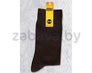 Носки мужские Esli Basic, черные, р-р 23-27