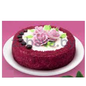 Торт «Лаванда», с кремом из мягкого сыра и ягодной начинкой, 900 г