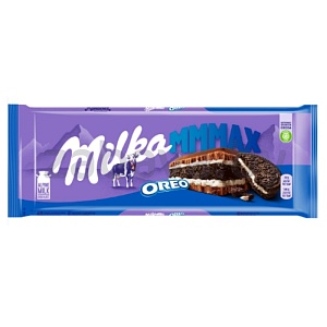 Шоколад Milka Max молочн., Oreo, 300 г