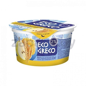 Йогурт Eco Greco, 2%, 130 г, «Бабушкина крынка»