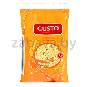 Хлопья Gusto, пшенные, 400 г