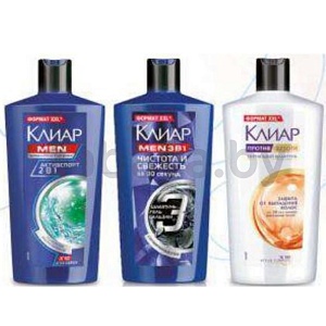 Шампунь для волос «Клиар», 650 мл, в ассорт.