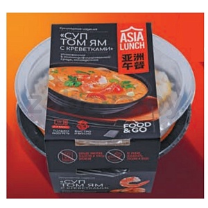 Суп Food&Go том-ям с креветками, 450 г