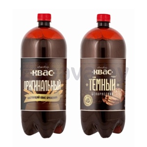 Напиток газ. «Квасовар» квас белорусский ориг. или темный 1,5 л