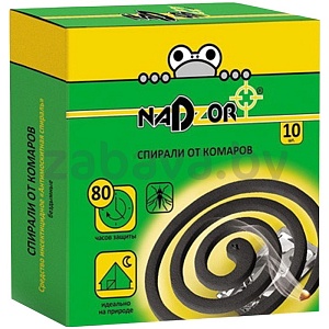 Спирали от комаров Nadzor, 10 шт.