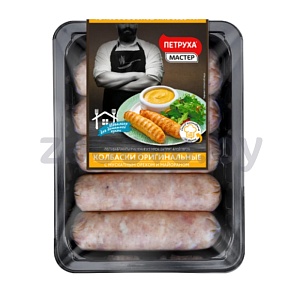 Колбаски «Петруха мастер» «Оригинальные» из мяса цыплят-бройлеров, 600 г