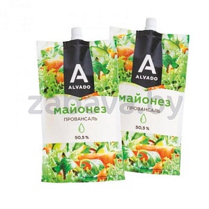Майонез Alvado, провансаль, 50,5%, 400 мл