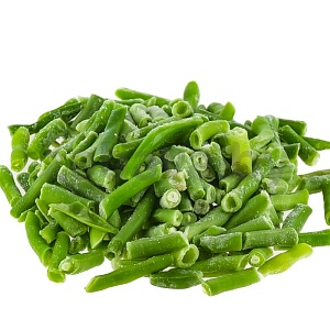 Фасоль стручковая, резан., зам., 1 кг