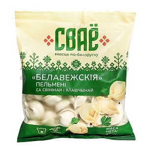 Пельмени «Сваё» «Беловежские», РБ, 400 г