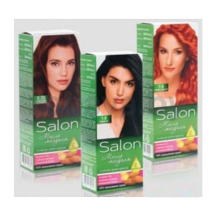 Крем-краска для волос стойкая Salon, в ассорт.
