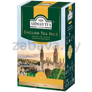 Чай черный Ahmad Tea, английский №1, 100 г