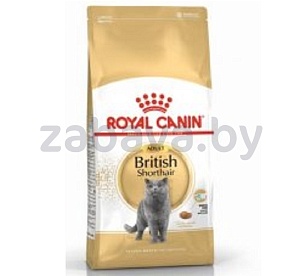Корм Royal Canin British Shorthair Adult, для взрослых британских короткошерстных кошек старше 12 месяцев, 2 кг