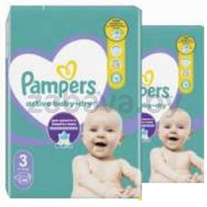 Подгузники Pampers Active Baby-Dry Midi (6-10 кг), 44 шт.