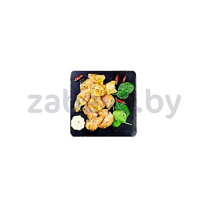 Шашлык из куриного филе, для гриля, в маринаде, 1 кг