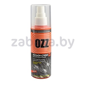 Лосьон-спрей от комаров Ozz-10, 100 мл