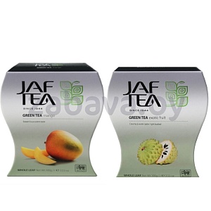 Чай Jaf, черн. Caycen или зел. с манго, 100 г