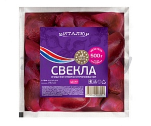 Свекла столовая отварная «Виталюр», целая, в вакууме, 500 г