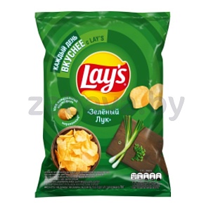 Чипсы Lay's, зеленый лук, 70 г