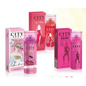 Туалетная вода для женщин City Sexy, 60 мл, в ассорт.