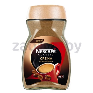 Кофе Nescafe Classic Crema, 95 г
