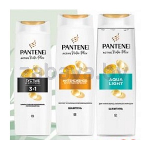 Шампунь для волос Pantene, 360/400 мл, в ассорт.