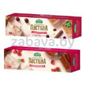 Пастила «Белевские сладости», вишня-корица или малина б/сах., 100 г