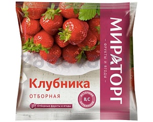 Клубника «Vитамин», отборная, замороженная, 300 г