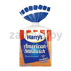 Сандвичный хлеб Harry’s American Sandwich, пшеничный, 470 г