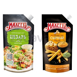 Соус «Махеевъ», цезарь или сырный, 200 мл