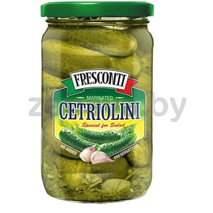 Огурцы Fresconti Cetrioli, маринованные корнишоны, 350 г