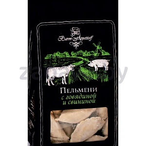 Пельмени Baron Appetitoff с говядиной и свининой, п/ф, замороженные, 500 г