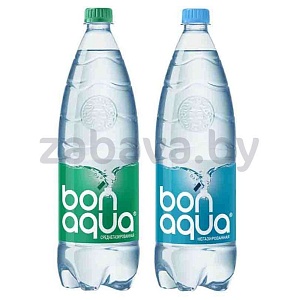 Вода питьевая Bonaqua, негаз./среднегаз., 1,5 л