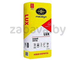 Клей для плитки Lux, 25 кг