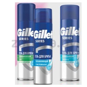 Гель для бритья Gillette Series, 200 мл, в ассортименте