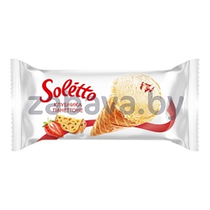 Десерт замор. Soletto, «Панеттоне-клубника»