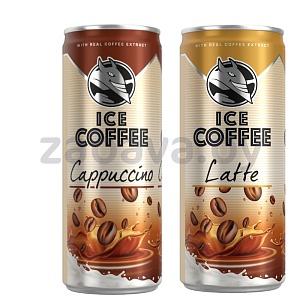 Напиток Energy Coffee Hell, 250 мл, latte/cappuccino