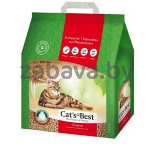 Наполнитель древесный комкующийся Cat’s Best Original, 20 л