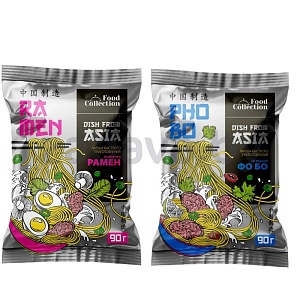 Лапша б/п Food Collection, 90 г, в ассорт.