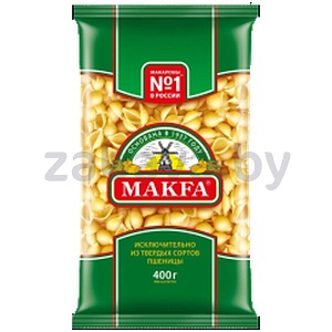 Макаронные изделия Makfa, 400 г, в ассорт.