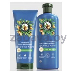 Шампунь/бальзам для волос Herbal Essences, арган. масло, 350/250 мл
